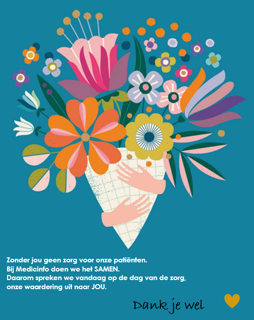 𝐃𝐞 𝐝𝐚𝐠 𝐯𝐚𝐧 𝐝𝐞 𝐳𝐨𝐫𝐠

Een blijk van waardering voor onze collega’s. Bedankt toppers!

#dedagvandezorg