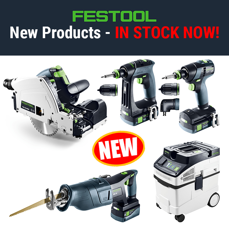 JUST ARRIVED! The latest New Festool Products are NOW IN STOCK 👉 bit.ly/3MkpFC1 #Festool #carpenters #joiners #fitters #FridayFeeling