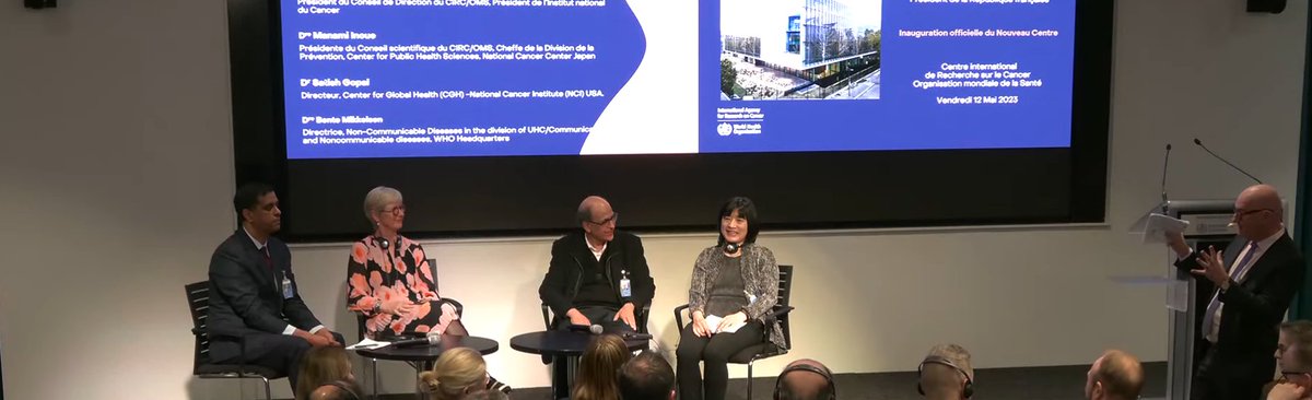 Priorities for #Cancer #prevention in the next years : reduce cancer deaths, improve a smoother translation from research into prevention action policy, focus on  achievable goals and cancer whose pronostic didn't improve in a long time. <a href="/IARCWHO/">IARC</a> inauguration's ceremony.