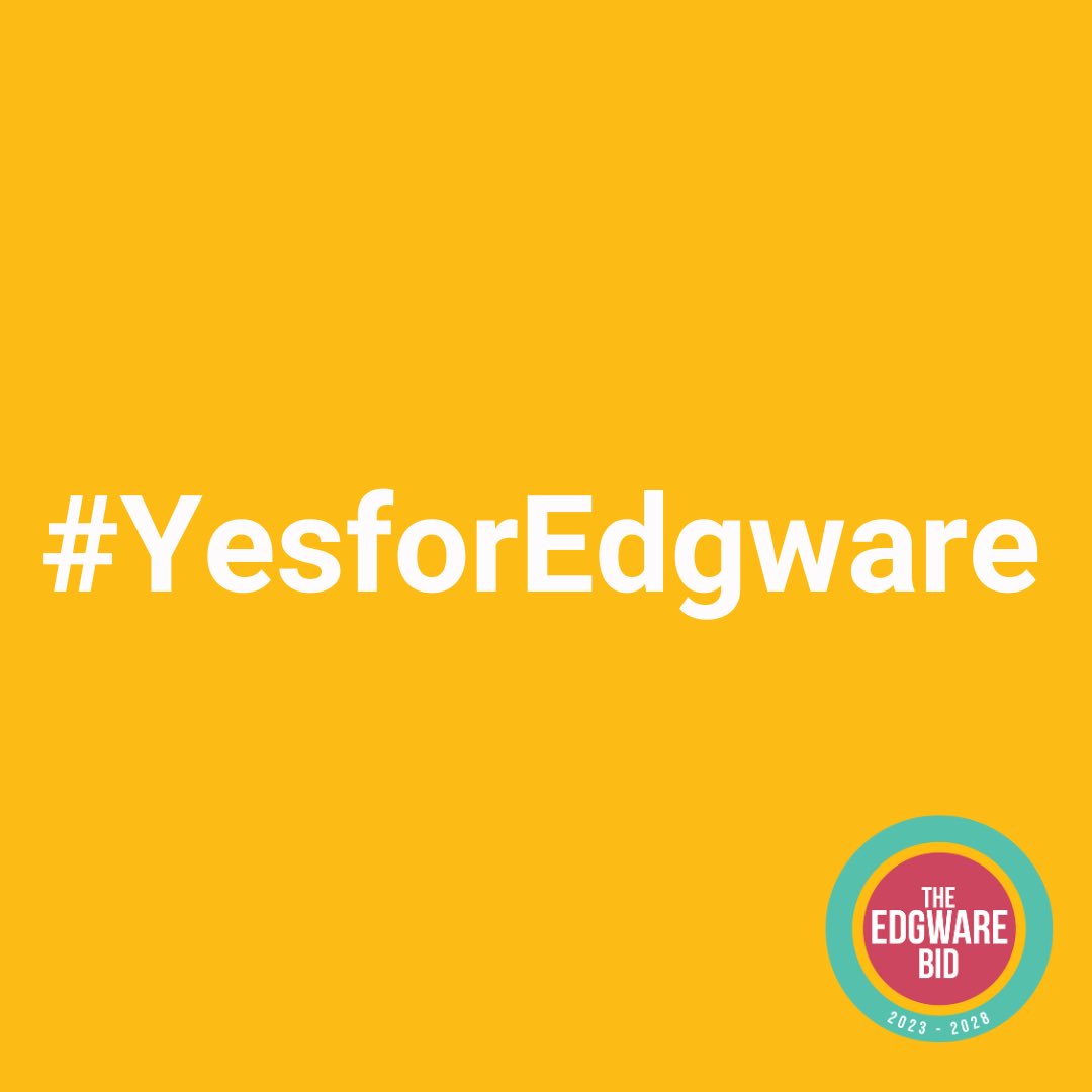 📣 The Ballot is Now Open 📣

Have your say, the ballot for Edgware BID opens today until 5pm on 8th June. Cast your vote for a brighter future in Edgware. 

#YesforEdgware #EdgwareBID #BusinessImprovementDistrict #VoteEdgware