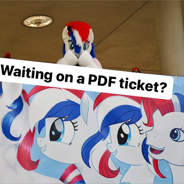 After buying tickets ukponycon.co.uk/tickets to #UKPonyCon2023 &amp; receiving a confirmation email? You may not have received a follow up email containing a PDF immediately. This is normal. This is the same for all ticket types and all ticket purchasers - it will be sent! #UKPonyCon