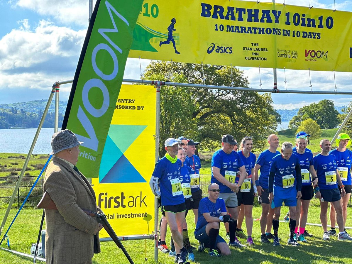 Brathay Running Windermere Marathon 10 in 10 underway with live tracking of the 10 in 10 runners by #GBUltras &amp; #GBRaceTracker 🏅

See here @ map.racetracker.no/?race=brathay_…

#windermeremarathon #racetracking #marathonraces