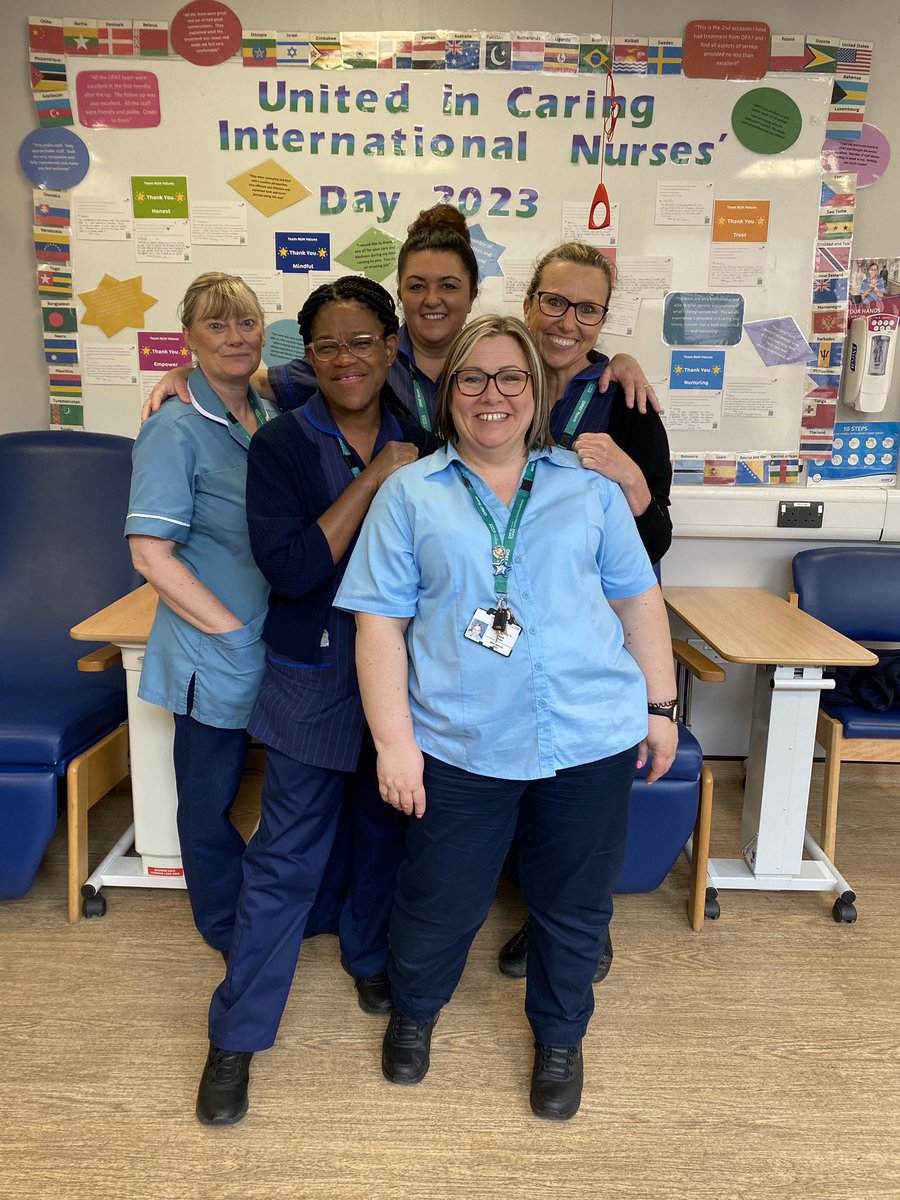 Exciting lunch planned at OPAT today to celebrate the amazing team it’s diversity, it’s caring and compassion #internationalnursesday @TeamNUH @TeamCAS3 @NUHNursing