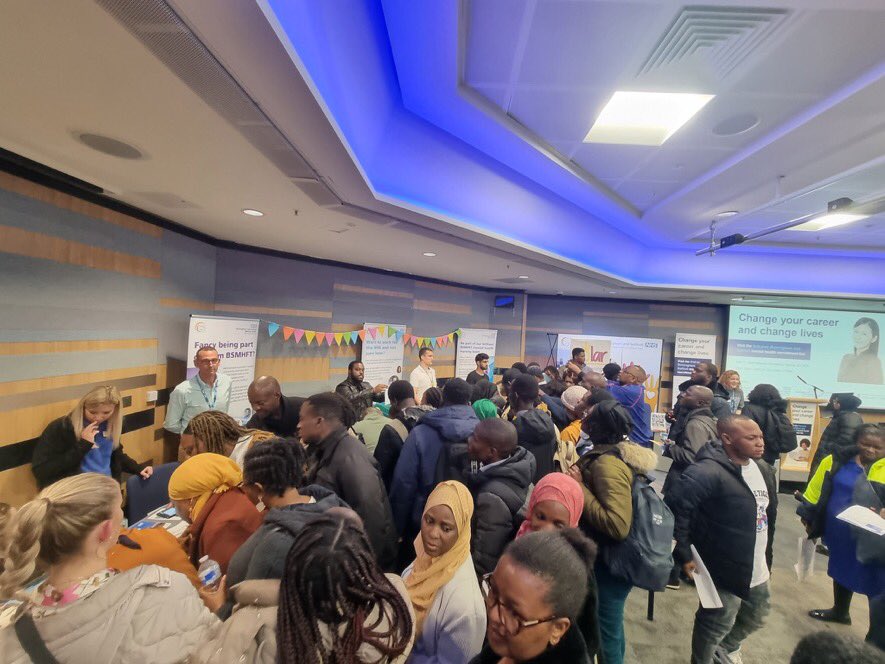 BSol ICB held its first systemwide mental health workforce recruitment fair. We had over 1500 people attend. It felt like a hugely successful day with many vacancies filled across all sectors. Evaluation to follow.