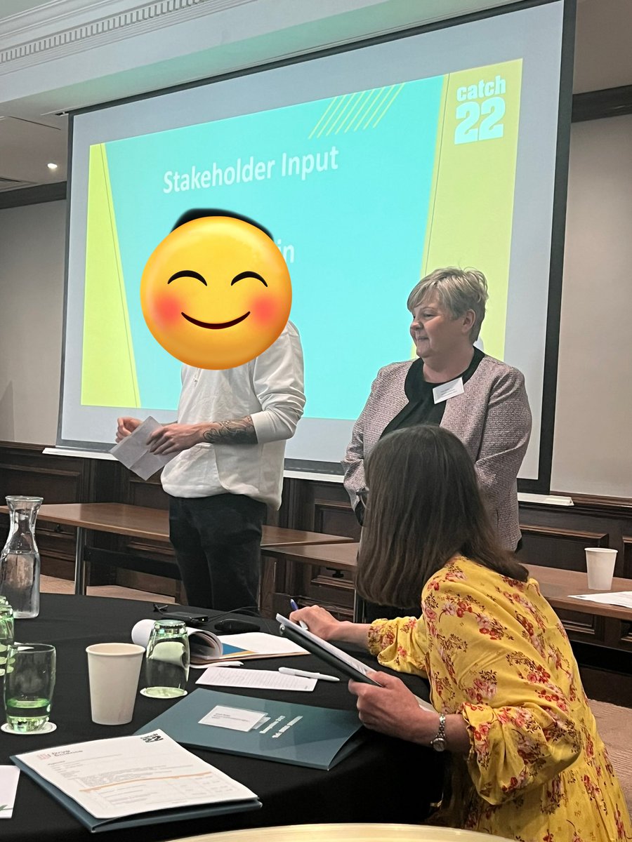 Very privileged to have an ex service user talk to us about their story and experience of support from our substance misuse service   <a href="/Catch22/">Catch22</a>  #serviceuserstory #bestpractice #wearecatch22  #powerful #proud