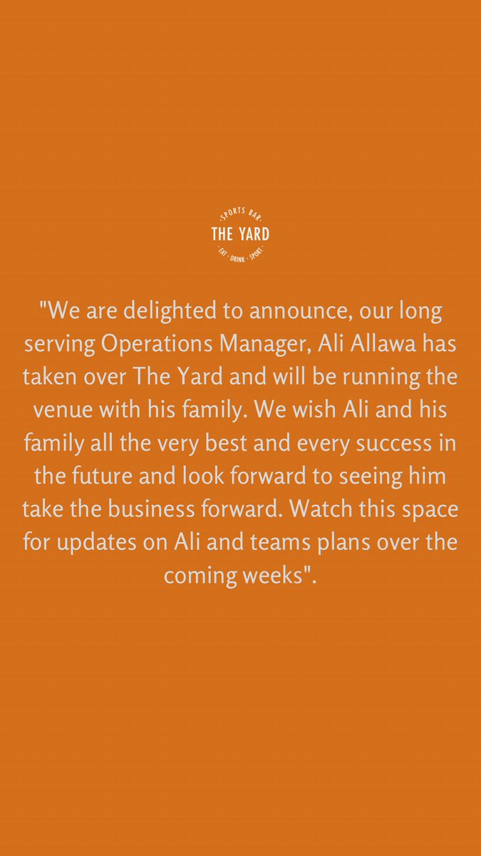 We’ve got some news!!   #ilkleysportsbar #ilkleybar #ilkley