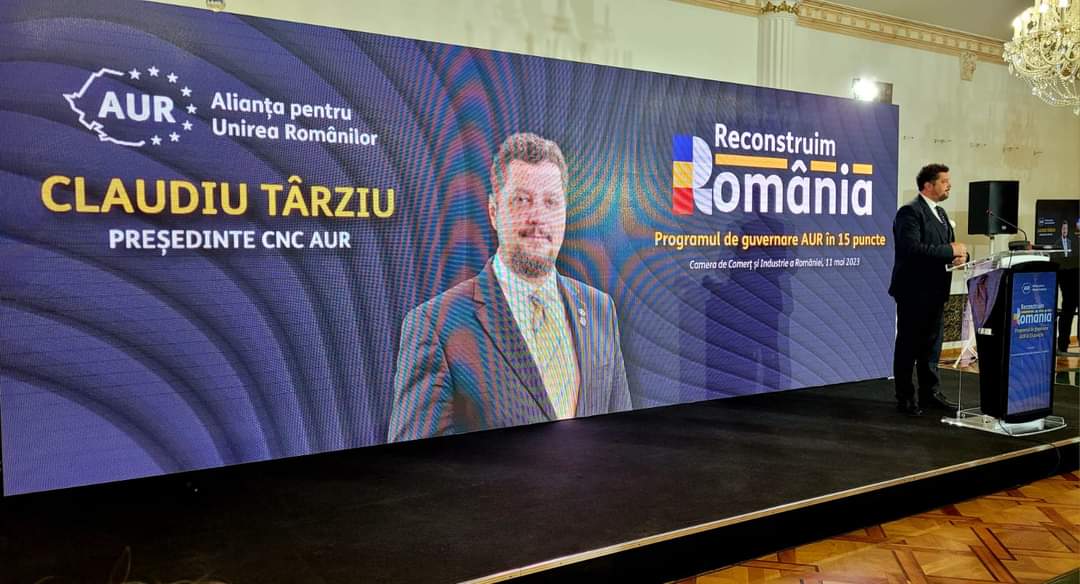 aurmaramures's tweet photo. 🇷🇴📢NOI PUTEM!
Astăzi am prezentat Programul de #guvernare AUR!
Am #demonstrat că știm să facem opoziție, acum am făcut #pasul următor și am prezentat #soluțiile #AUR pentru guvernarea țării în interesul #românilor.
#Romania #Programdeguvernare #români #românește #AUR https://t.co/u3hs4o19Ug
