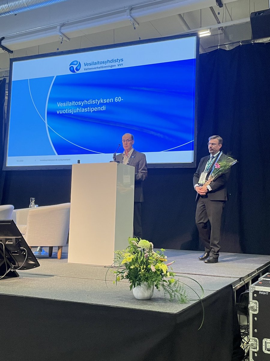 #vesihuolto2023 päivät Jyväskylässä takana, kahteen päivään mahtui paljon mielenkiintoisia esityksiä ja keskusteluja. Ensi vuonna 15.-16.5. kohteena Oulu. 💦 #vesihuolto #maailmantoimivinvesihuolto2030