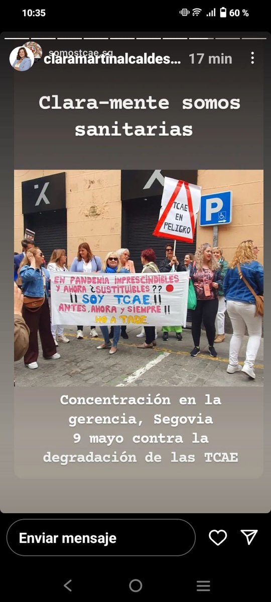 NO SOMOS TADE, SOMOS TCAE ⁦<a href="/A3Noticias/">Antena 3 Noticias</a>⁩ ⁦<a href="/noticias_cuatro/">Noticias Cuatro</a>⁩ ⁦<a href="/jcyl/">Junta de Castilla y León</a>⁩ ⁦<a href="/no_tdae/">Movilización Tcaes no somos Tade</a>⁩ ⁦<a href="/CCOO/">Comisiones Obreras</a>⁩ ⁦<a href="/UGT_Comunica/">UGT</a>⁩ ⁦<a href="/cgttelemadrid/">CGT Telemadrid</a>⁩ ⁦<a href="/nortecastilla/">El Norte de Castilla</a>⁩ ⁦<a href="/unidadporc1/">UNIDAD POR EL C1</a>⁩ ⁦<a href="/TcaisD/">PLATAFORMA TCAI's PELS NOSTRES DRETS</a>⁩ ⁦<a href="/tcae_unidas/">@Tcae_unidas</a>⁩ ⁦<a href="/ClaraMartnGarca/">Clara Martín García</a>⁩