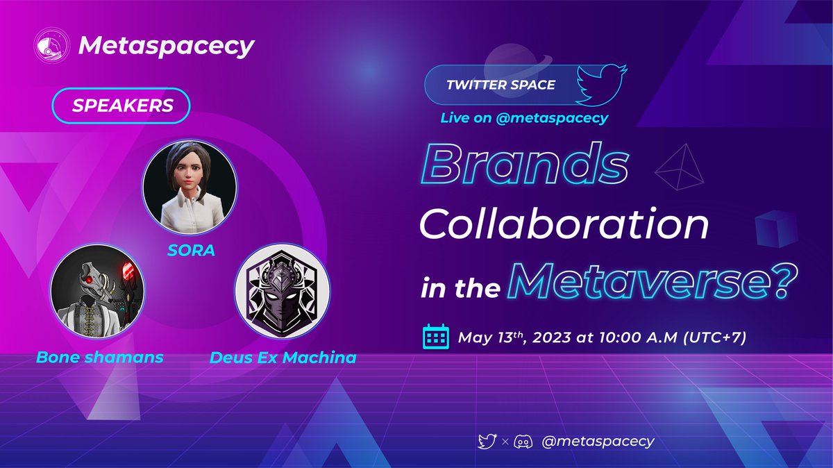 🚀 Come and be a part of a thrilling conversation exploring the immense potential of Brands Collaboration in the Metaverse.

🌍 Engage in an enlightening dialogue centered around the collaboration between brands within the metaverse, as our panel of experts discusses the