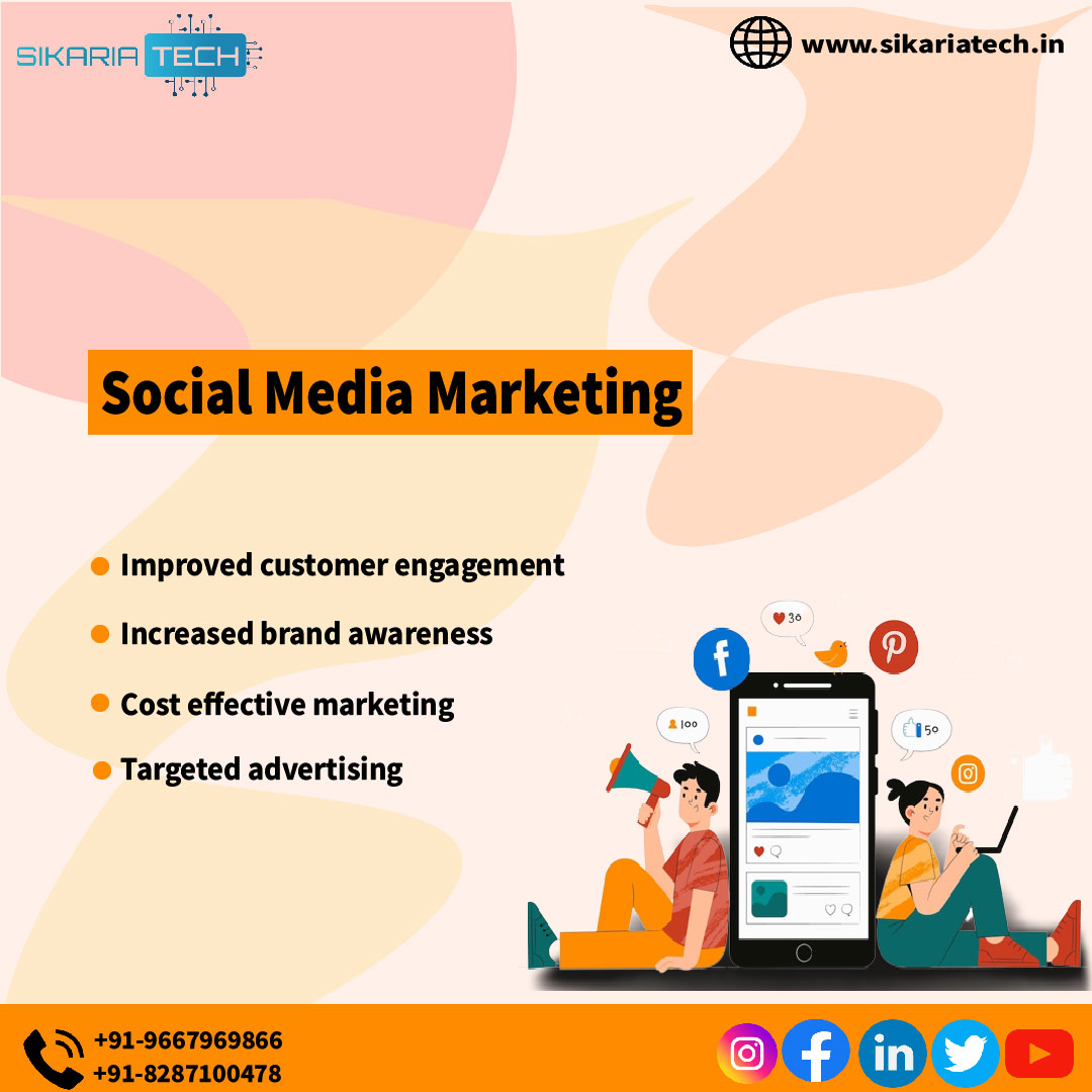 sikariatech's tweet photo. Social media marketing is the process of using social media platforms to promote a brand, product, or service. 

Contact us to grow your business-
.
.
📞 +91-9667969866
📞 +91- 8287100478
✉️ Info@sikariatech.com
🌎 https://t.co/nh0GZfU9aH
#sikariatech #digitalsolution https://t.co/X36g3C9Vdy