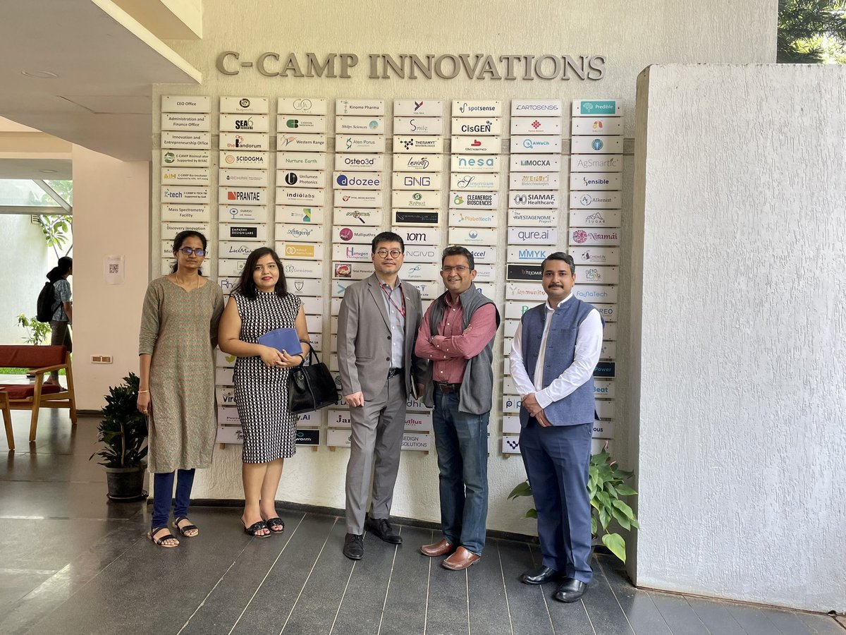Such a pleasure to meet with the team @CCAMP_Bangalore and learn about the innovative R&amp;D being undertaken. Look forward to a successful future collaboration. 
#lifesciences #Bangalore <a href="/CanadainIndia/">Canada in India</a> <a href="/TradeTeamIndia/">TCS in India</a> <a href="/TCS_SDC/">Trade Commissioner Service</a>