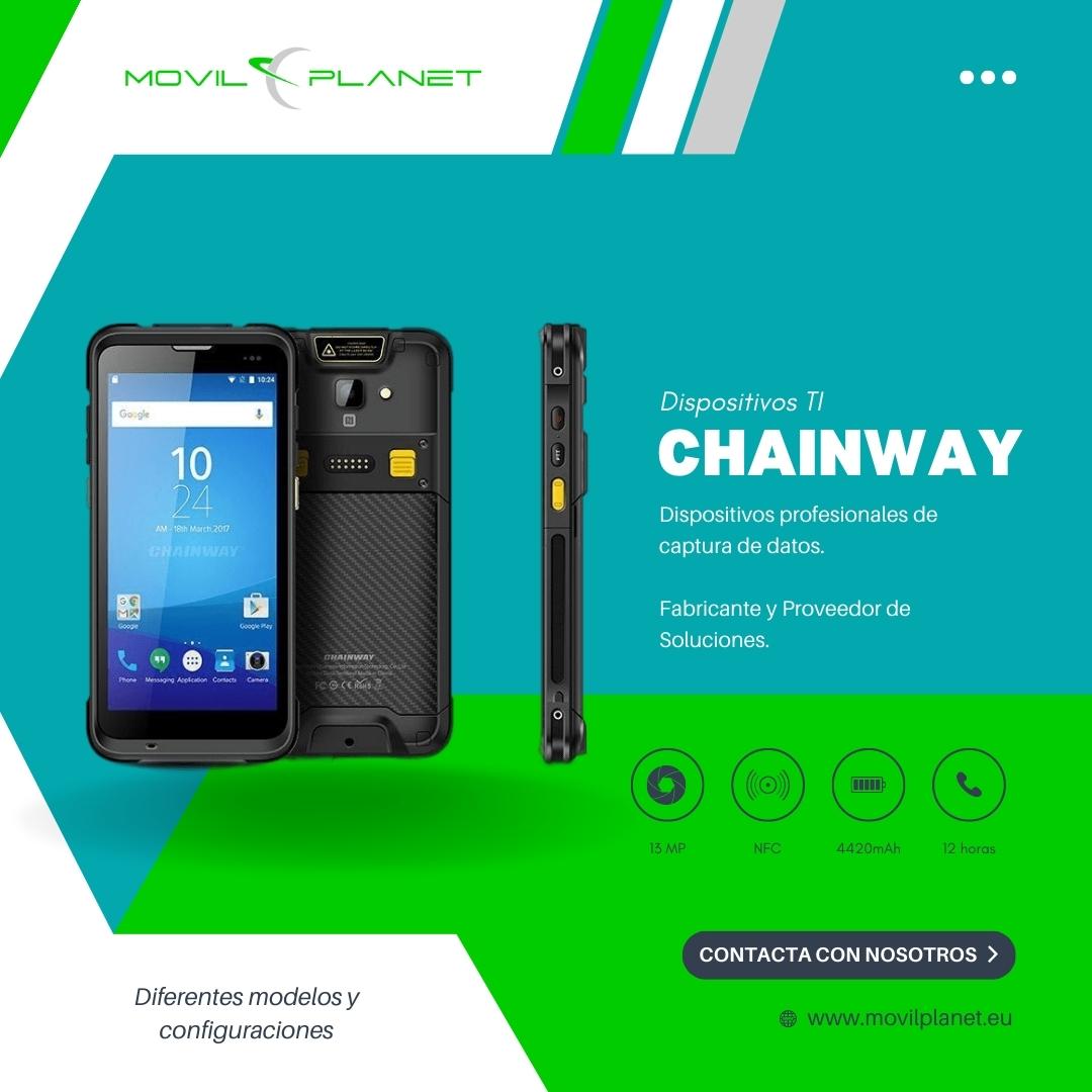 MovilPlanetEU's tweet photo. ¿Conoces nuestros dispositivos TI?
📲 Dispositivos profesionales para la captura de datos de #CHAINWAY. Soluciones de uso profesional para #empresas.
👉 Contacta con nosotros y te informaremos de modelos y características que mas se adecúen a tus necesidades. https://t.co/pe0rTRSJyf