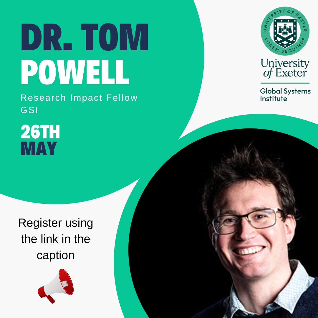 GSI_Exeter's tweet photo. Join us for an exciting event on the 26th where we talk about the future of food systems! Joined by Tom Powell, @AbiReader,  Virginia Thomas, and Guy Singh-Watson! @Riverford
👉https://t.co/Ghn0uoV5eG… #ClimateEmergency #ClimateCrisis #FoodSystems @UniofExeterNews @debsocexeter https://t.co/2uhdsUNsk5