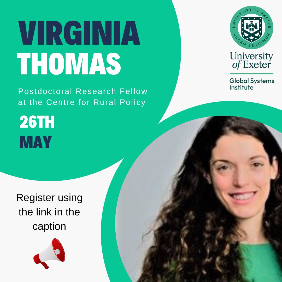 GSI_Exeter's tweet photo. Join us for an exciting event on the 26th where we talk about the future of food systems! Joined by Tom Powell, @AbiReader,  Virginia Thomas, and Guy Singh-Watson! @Riverford
👉https://t.co/Ghn0uoV5eG… #ClimateEmergency #ClimateCrisis #FoodSystems @UniofExeterNews @debsocexeter https://t.co/2uhdsUNsk5
