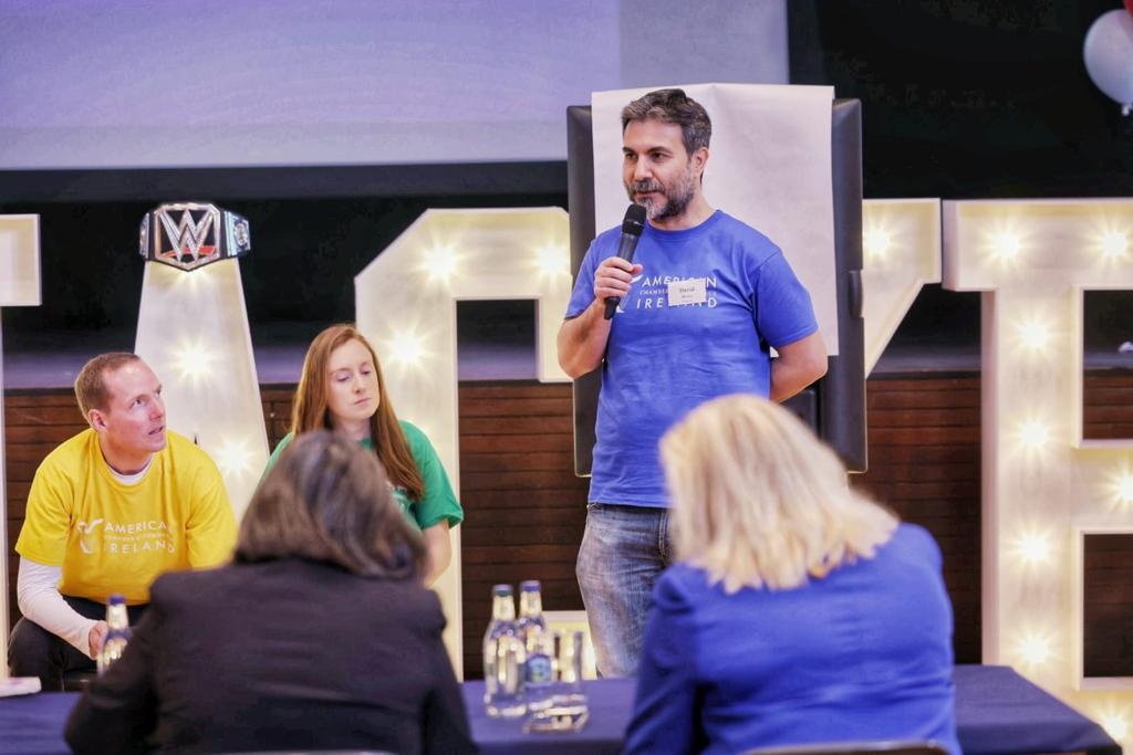 AmericanChamber's tweet photo. Team Three the 'Energy Avengers' presenting their sustainable solution - WaTT ever it Takes
#AmChamHackers
@BusinessDCU
@Emergenetics_
@Accenture_Irl
@Medtronic
@Microsoftirl https://t.co/9fhfXb625W