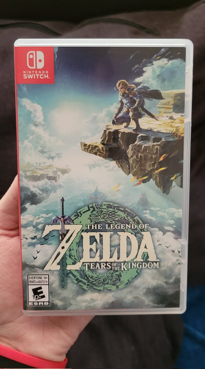 It got here early 😍❤️

#TearsOfTheKingdom #ZeldaTearsOfTheKingdom #TheLegendOfZeldaTearsOfTheKingdom