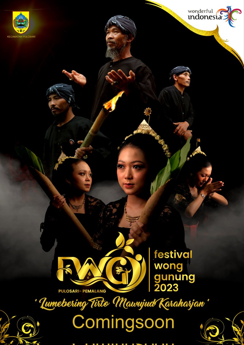 Festival Wong Gunung akan kembali di adakan setelah 3 tahun tidak diadakan karena adanya pandemi. Yuk ramaikan 
<a href="/ganjarpranowo/">Ganjar Pranowo</a>
<a href="/PemkabPemalang/">PemkabPemalang</a>
#festivalwonggunung2023