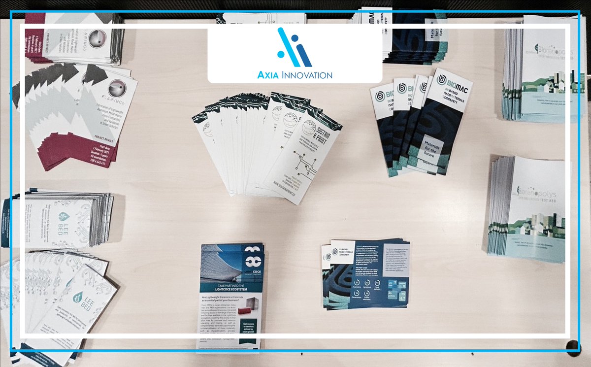 AxiaInnovation's tweet image. 😃 We are delighted to share that @AxiaInnovation  participates in the 1st International #Conference on #Lightweight Materials, hosted by the #LightMe project in Milan 🇮🇹, 11-12 May.

😊 Stay tuned for more exciting updates: lnkd.in/gcETd_f2

 #AXIA #Innovation #EUfunded