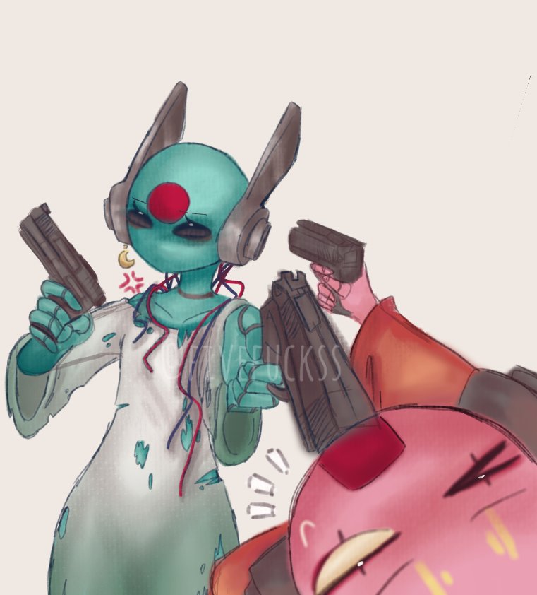 muji0703's tweet image. #rainworld #iterator
i like to imagine them as siblings who fight