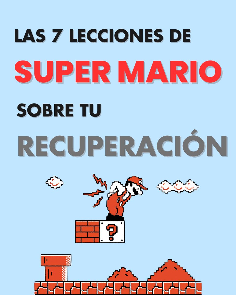 SerPhysio's tweet photo. 🎮 Las 7 lecciones de Super Mario sobre tu recuperación 

⬇️⬇️ https://t.co/kl28kJ73hd