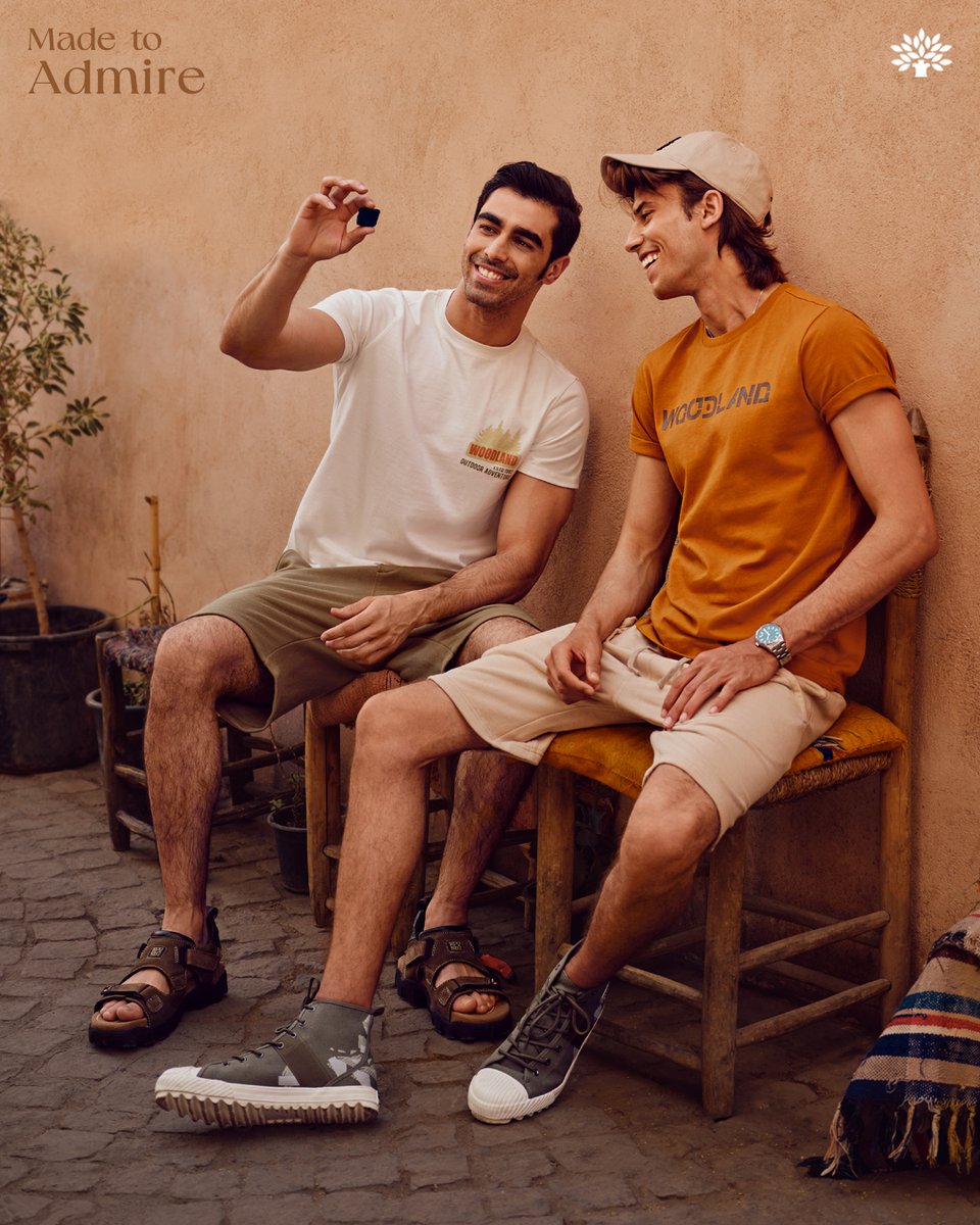 Woodland's tweet photo. Create your look by pairing it with finest apparel &amp; iconic accessories pieced together to showcase an effortless chic, leaving a lasting impression wherever you go.

#AdventureWithin
.
.
.
.

#Woodland #SummerCollection2023 #Apparel #Accessories  #Mensoutfit #Tshirt #Footwear https://t.co/fA0MsGXTDc
