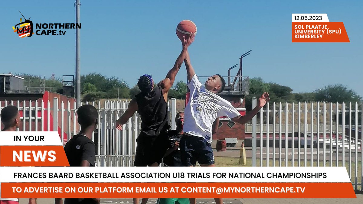 Frances Baard District Basketball Association invites schools, clubs and individuals to participate in the U18 Provincial  trials for the upcoming National Championships @zizikodwa @SportArtsCultur @NCapeDSAC @LoratoBanda @KbyPortal @kbyrd2_ @Keviarone @deuce_leburu @dr_zsaul1