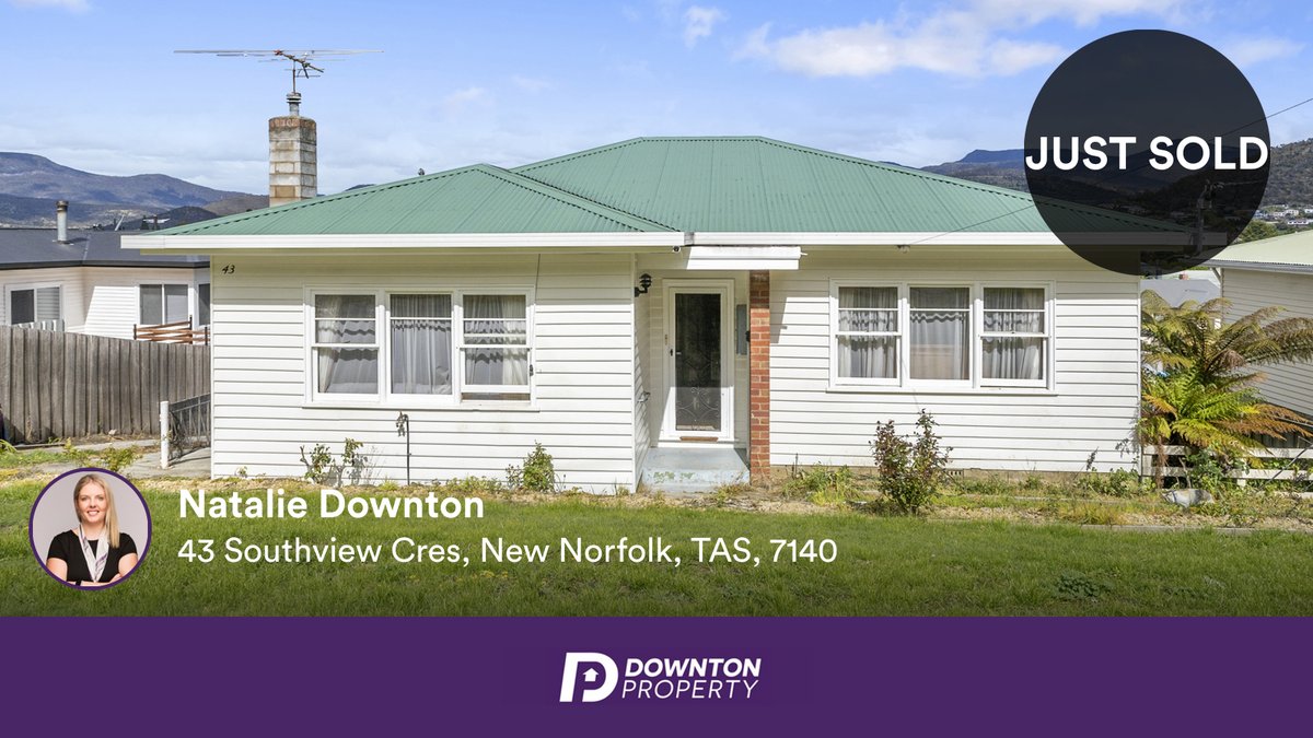 teamdownton's tweet photo. 🛌 3 🛀 1 🚘 2
📍 43 Southview Cres, New Norfolk, TAS, 7140

My latest sale on RateMyAgent.

https://t.co/J3nTOb2bJh

...
#ratemyagent #realestate #Downton_Property https://t.co/uHvhI2Yx4G
