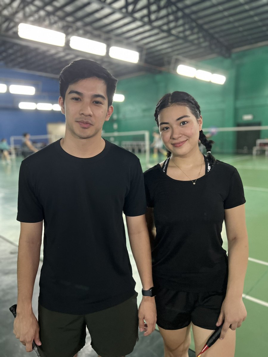 mjfelipe's tweet photo. LOOK: Kaori Oinuma, Vivoree, Zach Guerrero, Seham Daghlas, Neil Coleta, Tom Doromal, Poppert Bernadas, PJ Endrinal are just some of Star Magic artists getting ready for the all-star Badminton game on May 21. https://t.co/MKMK7LjK3x