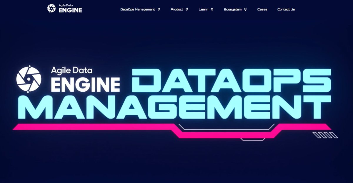 AgileDataEngine's tweet image. New website: new category, new content and new style at agiledataengine.com! ✨Unlock the potential of your data!
Great design by Eesu Lehtola / Visual Kult on the style and graphics!
#dataopsmanagement #dataproduct #dis2030  #dataops #clouddw #clouddata #clouddatawarehouse