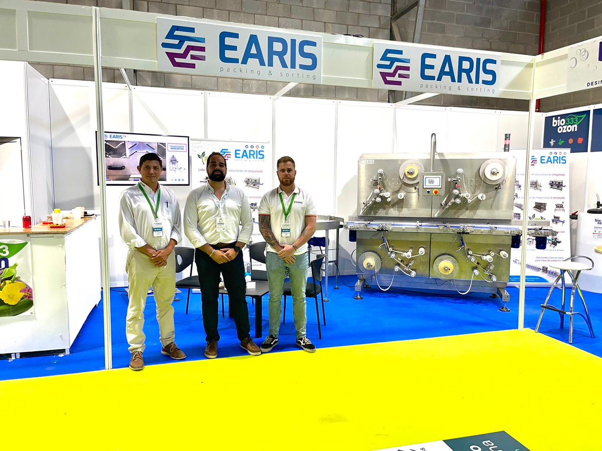 earis_packing's tweet photo. 👉 INFOAGRO EXHIBITION 2023 👈

Earis está presente en la feria Infoagro Exhibition en Almería esta semana (los días 10, 11 y 12 de mayo). Visitad nuestro  stand y os mostraremos los últimos avances en tecnología y  automatización en el sector agroalimentario.

🚩EARIS https://t.co/M1m16SFKuY