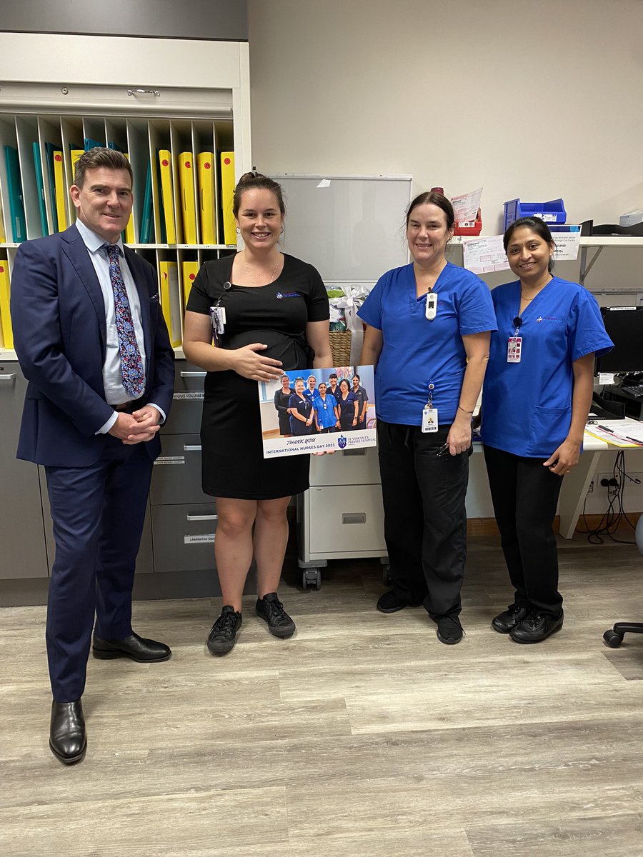 olisteele's tweet photo. Happy International Nurses Day to the dedicated and hard working nurses at st Vincent’s Private Hospitals Brisbane and Northside.  Thanks for the care and commitment to our patients #internationalnurseday https://t.co/s9Ef90kfIY