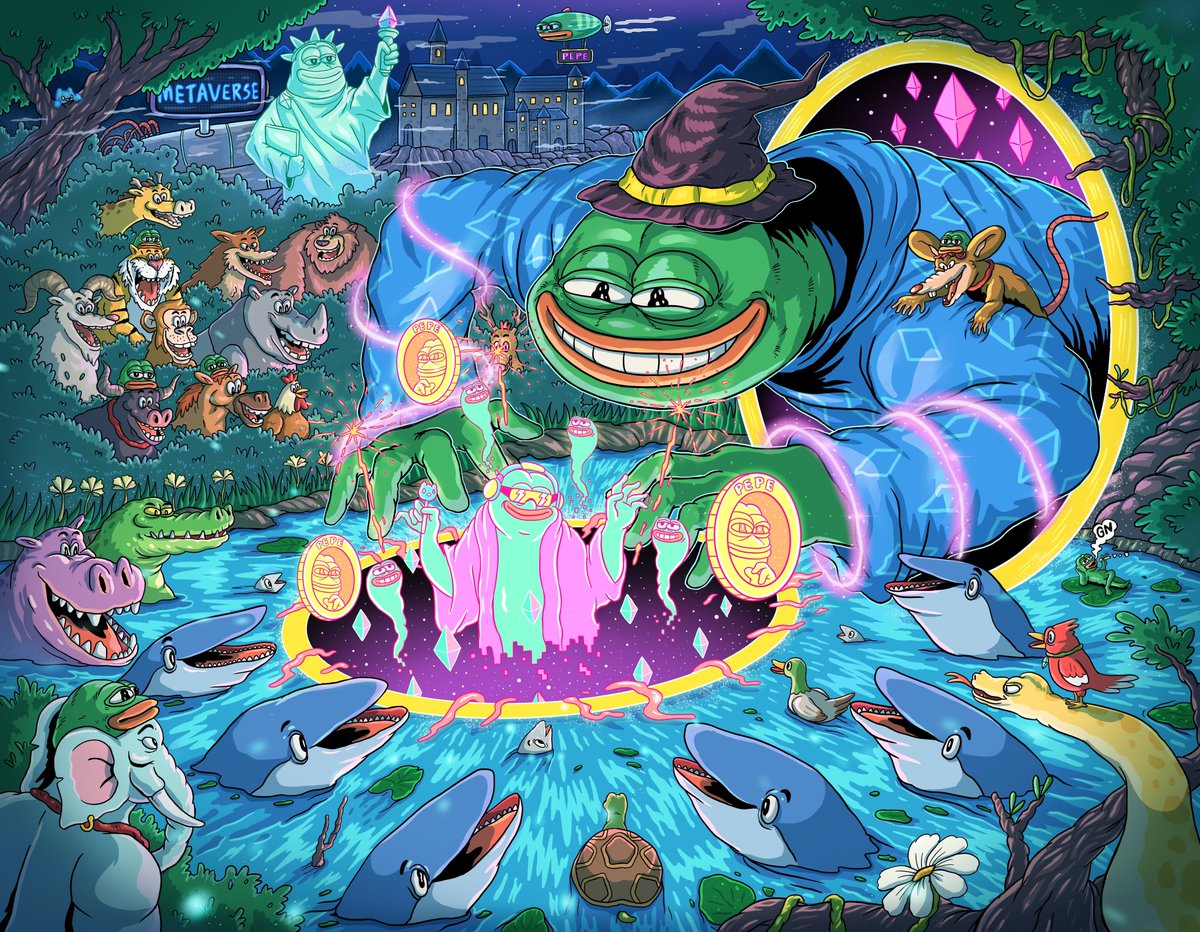 Pepe the magic by <a href="/1septemberart/">1SEPTEMBER</a>.. cool composition