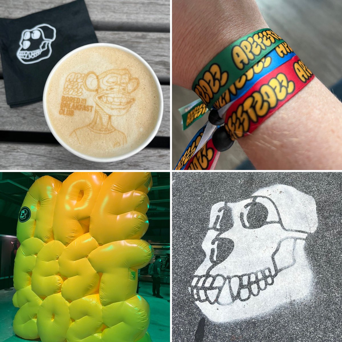 gm, looking forward to seeing all my jpeg friends at ApeFest 2023! wen?! where?! 🦍💙