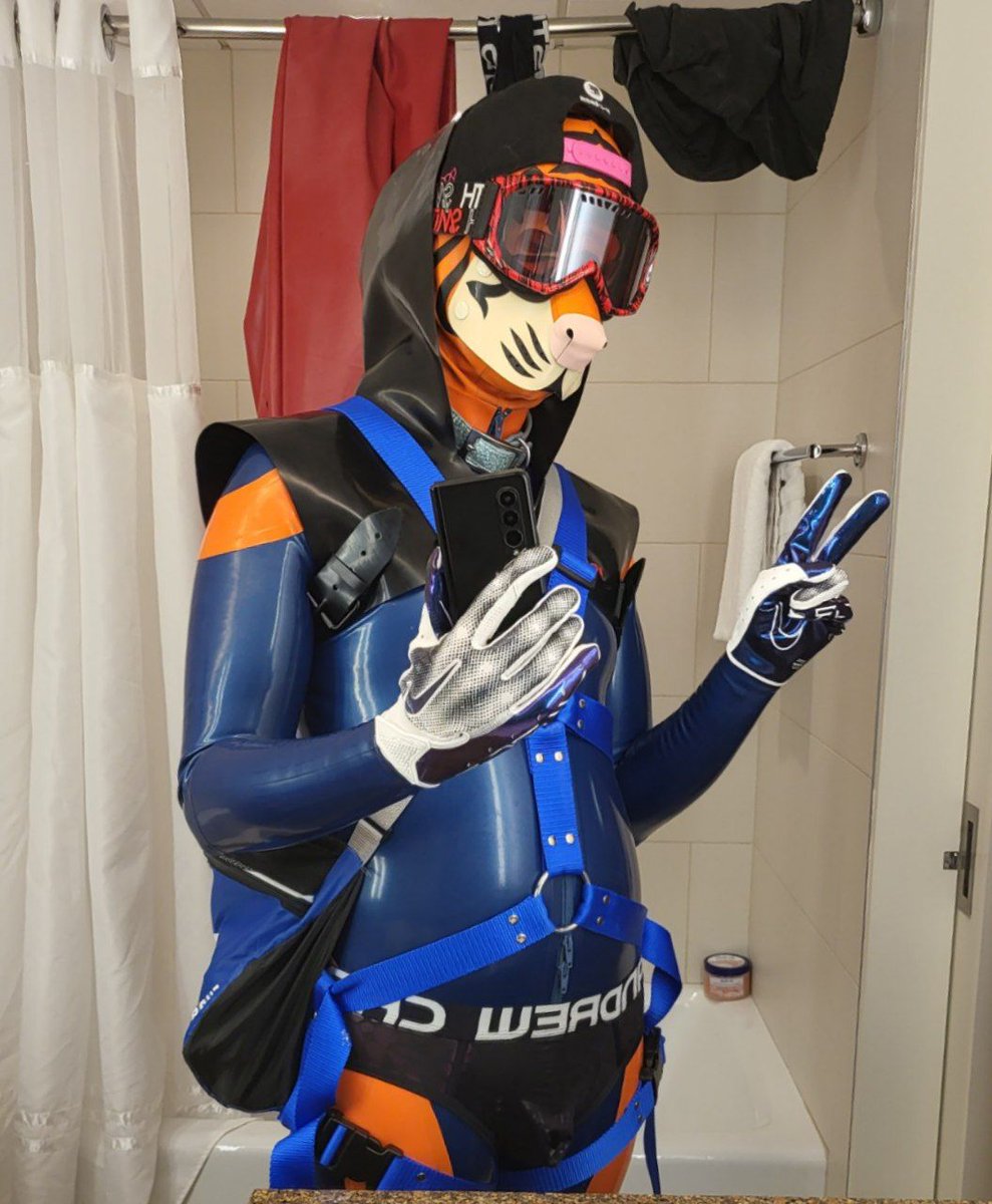 Rubber Tiger Toy tweet media