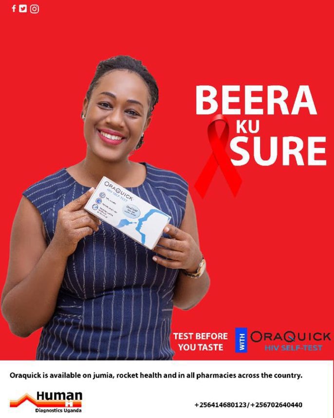 Yooo friday is here, the weekend just popped in ladies and gentlemen, 
Me i will always remind you to keep your life at guard with Oraquick 
Beera ku sure with Oraquick muganda wange 🤝 #KikubeMuClear #Testbeforeyoutaste