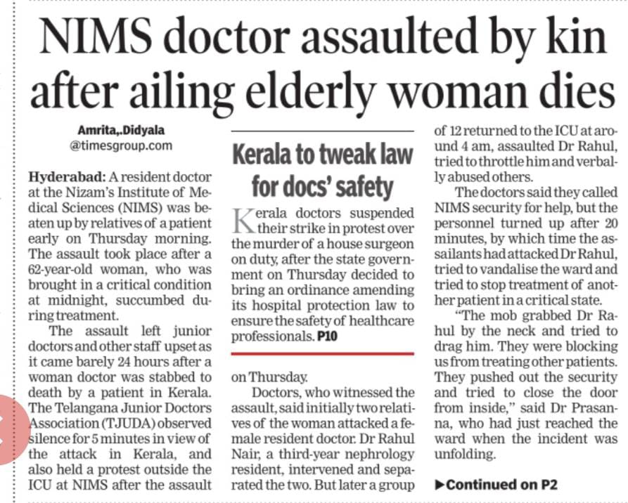 StardustTalesin's tweet image. #doctorattack #Telangana