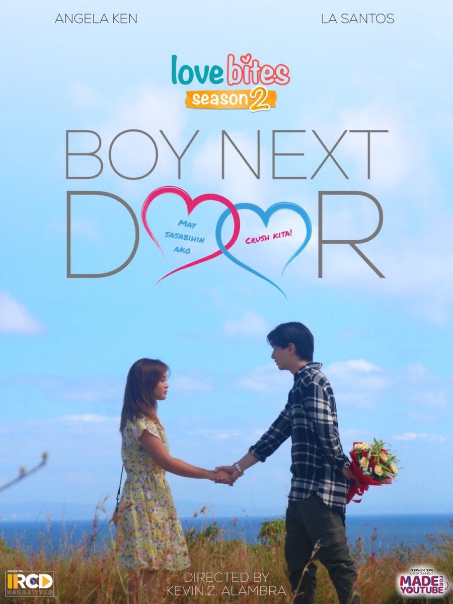 ABSCBNpr's tweet photo. Summer Crush to Forever Love? 😍 Ito na ba ang right time para umamin kay crush?😘

Don’t miss #LoveBitesSeason2 ‘Boy Next Door’ episode starring Angela Ken and LA Santos ngayong Friday, 6PM sa ABS-CBN YouTube Channel! #RCDNarratives #MadeForYouTube https://t.co/7eiT2d6L78