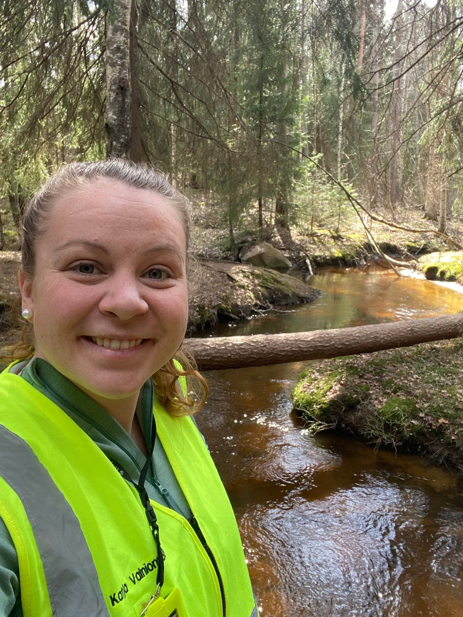PIRvesi's tweet photo. Life Revives -hankkeen uusi projektipäällikkö Katja Vainionpää on päässyt tutustumaan maastossa Pirkanmaan raakkujokiin: Pinsiön-Matalusjokeen, Turkimusojaan ja Ruonanjokeen. Hankkeessa vahvistetaan jokihelmisimpukan kantoja ja kunnostetaan elinympäristöjä. #liferevives #raakku https://t.co/KwKkyZg2vw