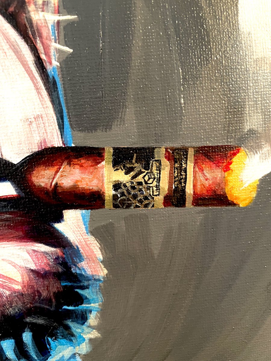 tbcsmartin's tweet photo. Treat your ape with a @BlockChnSmoker cigar! 30 apes on canvas discount vouchers come with a cigar surprise! You can also win the very first box of our cigars for yourself.  Mint at https://t.co/SgyA9tPW2p https://t.co/YwuxbTiWGh