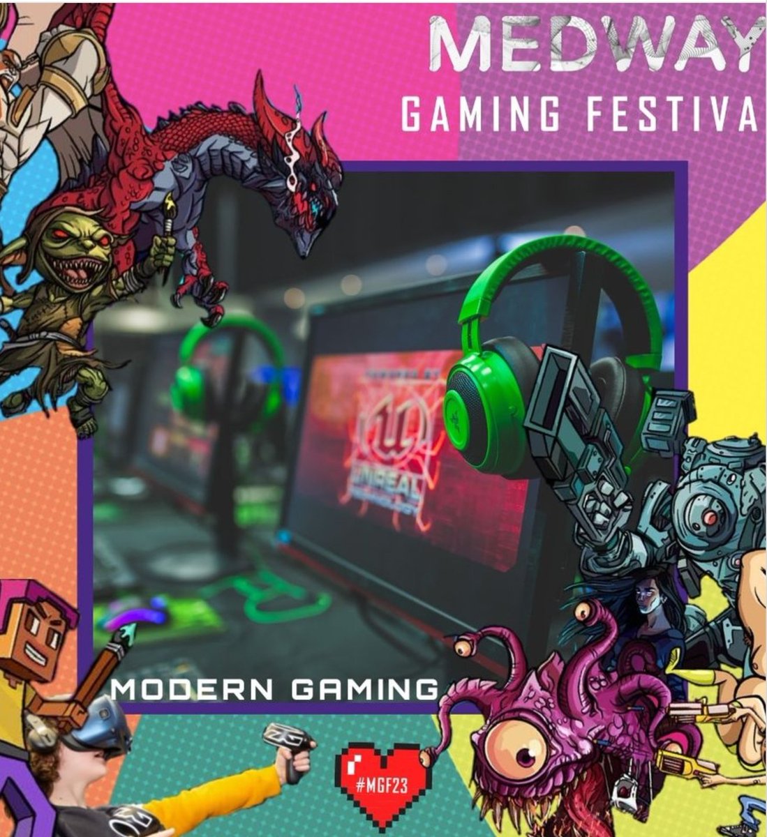 Medway Gaming Festival 2023 #MGF23 tweet media