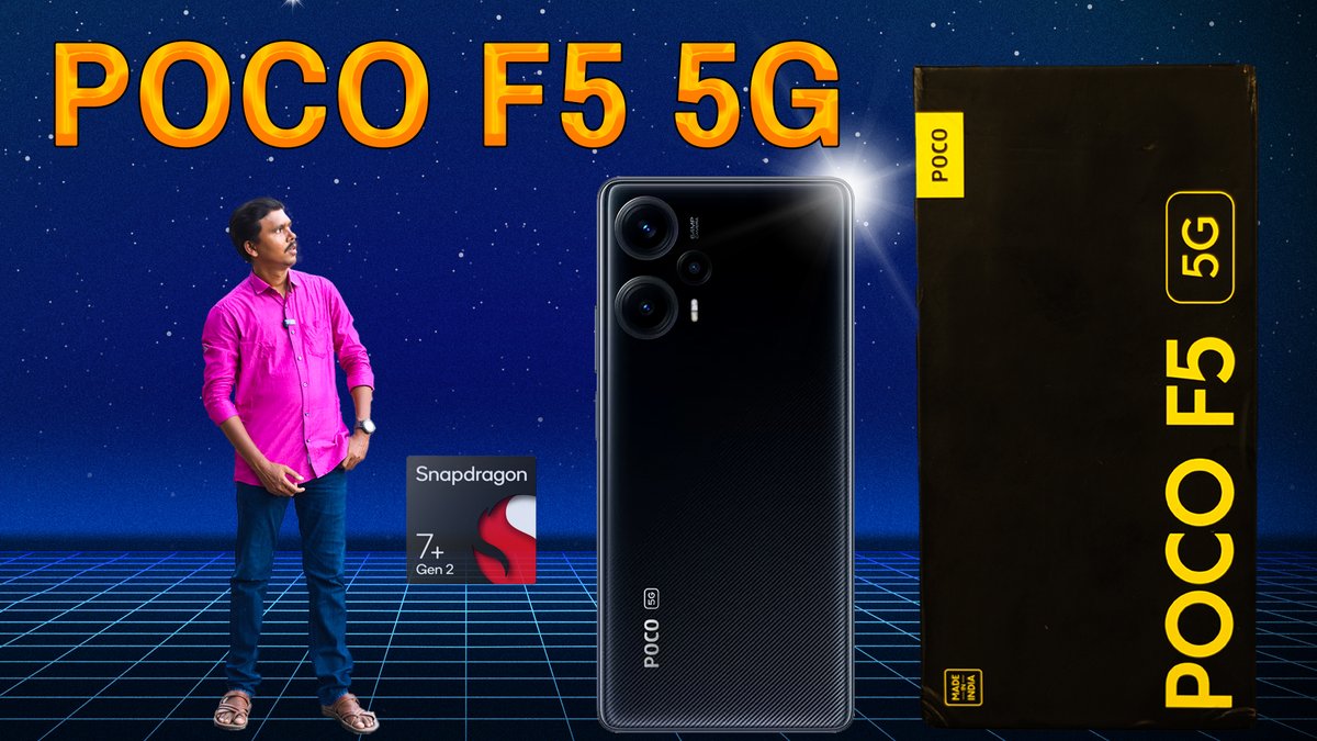 TechBuddiesIN's tweet photo. Check out Poco F5 5G Unboxing & Quick Review...
Video Link: https://t.co/0hVHFpMsmQ
#PocoF55g #POCO #TechBuddies #Unboxing https://t.co/6MJdyZ5CzR