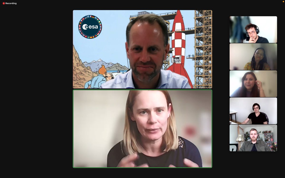 Sophie__Korn's tweet image. Exciting 1st day at #ResearchComLab. Inspiring insights into @esa’s search for life beyond earth by @MarkusPatig, valuable opinions on sci communication by @clivecookson and lively discussions with fellow scientists &amp;amp; journalists. Thanks @AvHStiftung &amp;amp; #IJP for this great format.