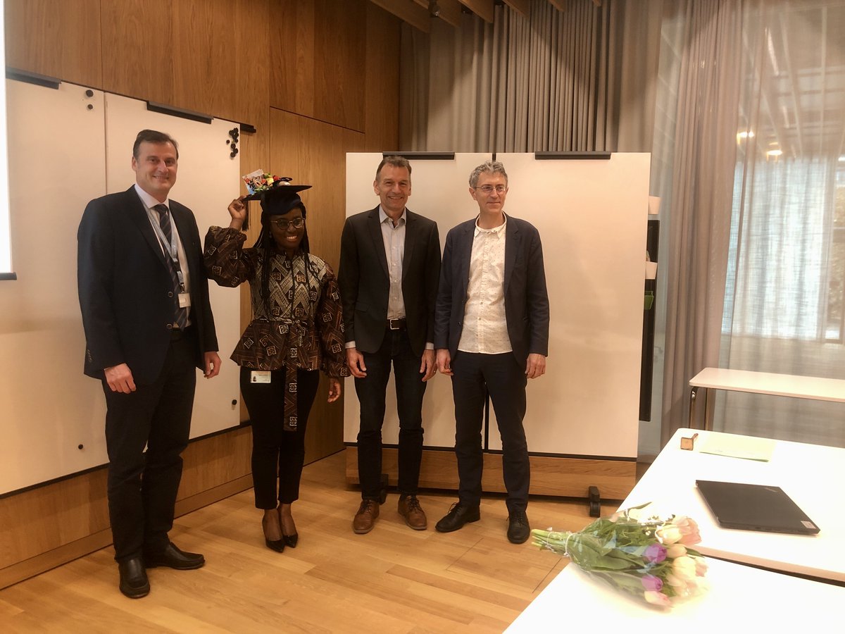 Very happy to announce that Doris passed her PhD defense yesterday with a Summa Cum Laude <a href="/SwissTPH/">Swiss TPH</a> <a href="/UniBasel_en/">University of Basel</a>  - Congratulations Dr. Osei Afriyie - we are all very proud of you!