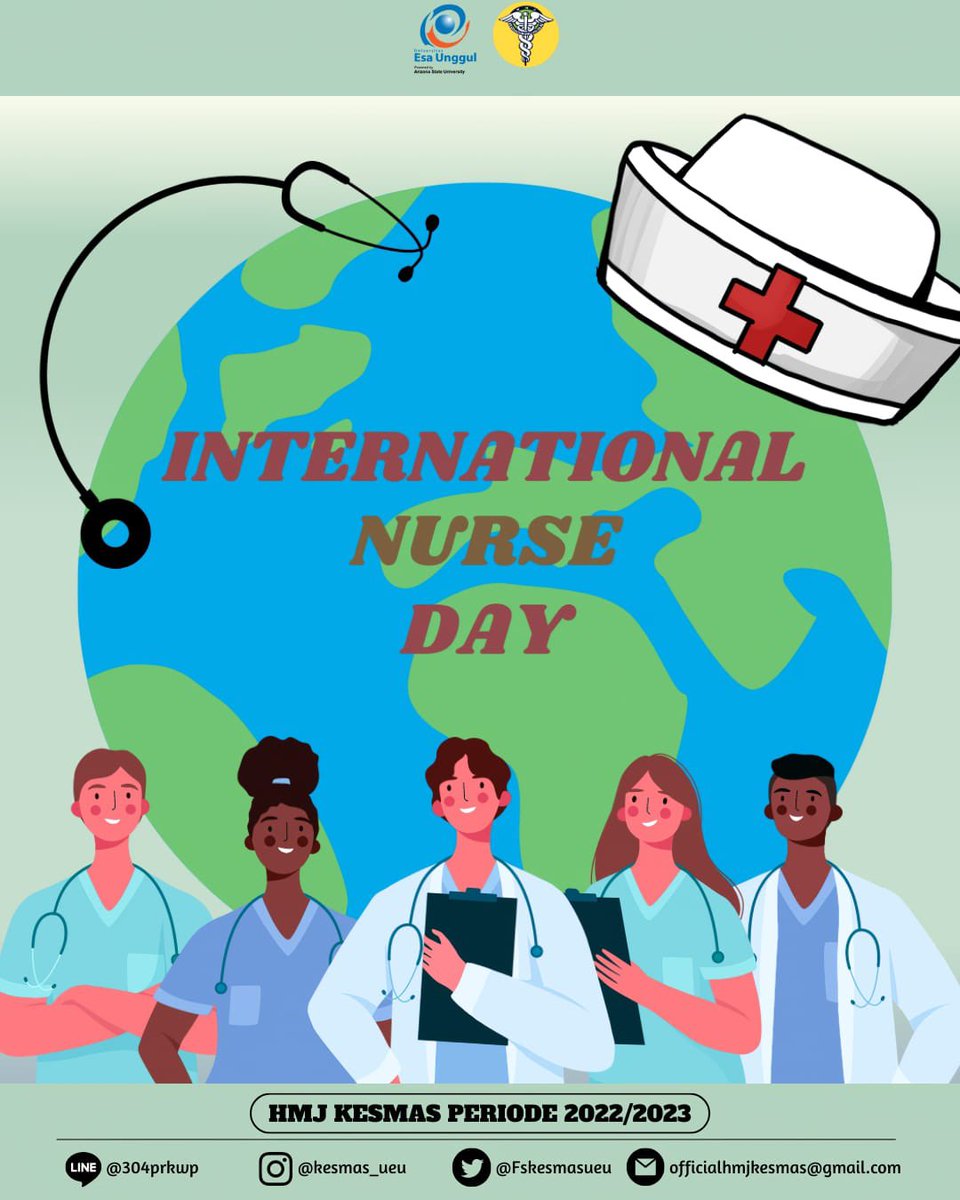 👩🏻‍⚕️[ Hari Perawat Internasional ] 👩🏻‍⚕️

Selamat Hari Perawat! Terima Kasih atas kontribusi yang luar biasa yang telah diberikan dalam melindungi kesehatan dan kehidupan orang-orang di sekitar.

#FIKESSatu

📍Divisi Komunikasi dan Informasi HMJ Kesmas Periode 2022-2023