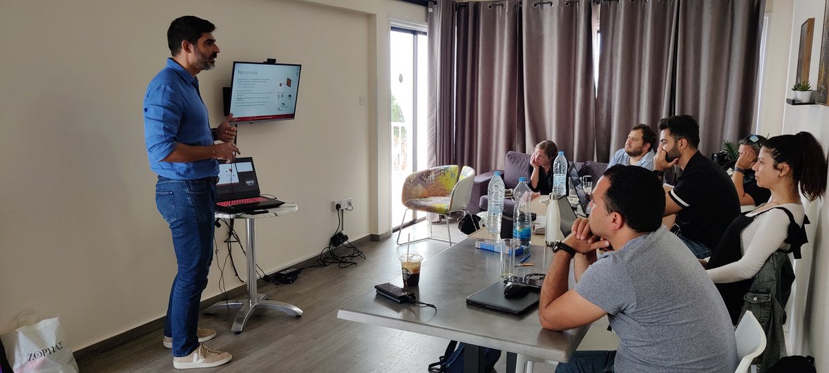 An interesting talk by Dr. Dimitrios Skarlatos (<a href="/phvislab/">Photogrammetric Vision Lab</a>) led to the end of the <a href="/honor_frost/">Honor Frost Foundation</a> #Cyprus Regional Development #Photogrammetry Workshop! More to come! 
<a href="/HffLebanon/">HFF Lebanon</a> <a href="/cmmicyprus/">CMMI - Cyprus Marine and Maritime Institute</a> <a href="/felix_pedrotti/">Felix Pedrotti</a> <a href="/DrLucyBlue/">Dr. Lucy Blue</a> 
#maritimearchaeology #buildcapacity