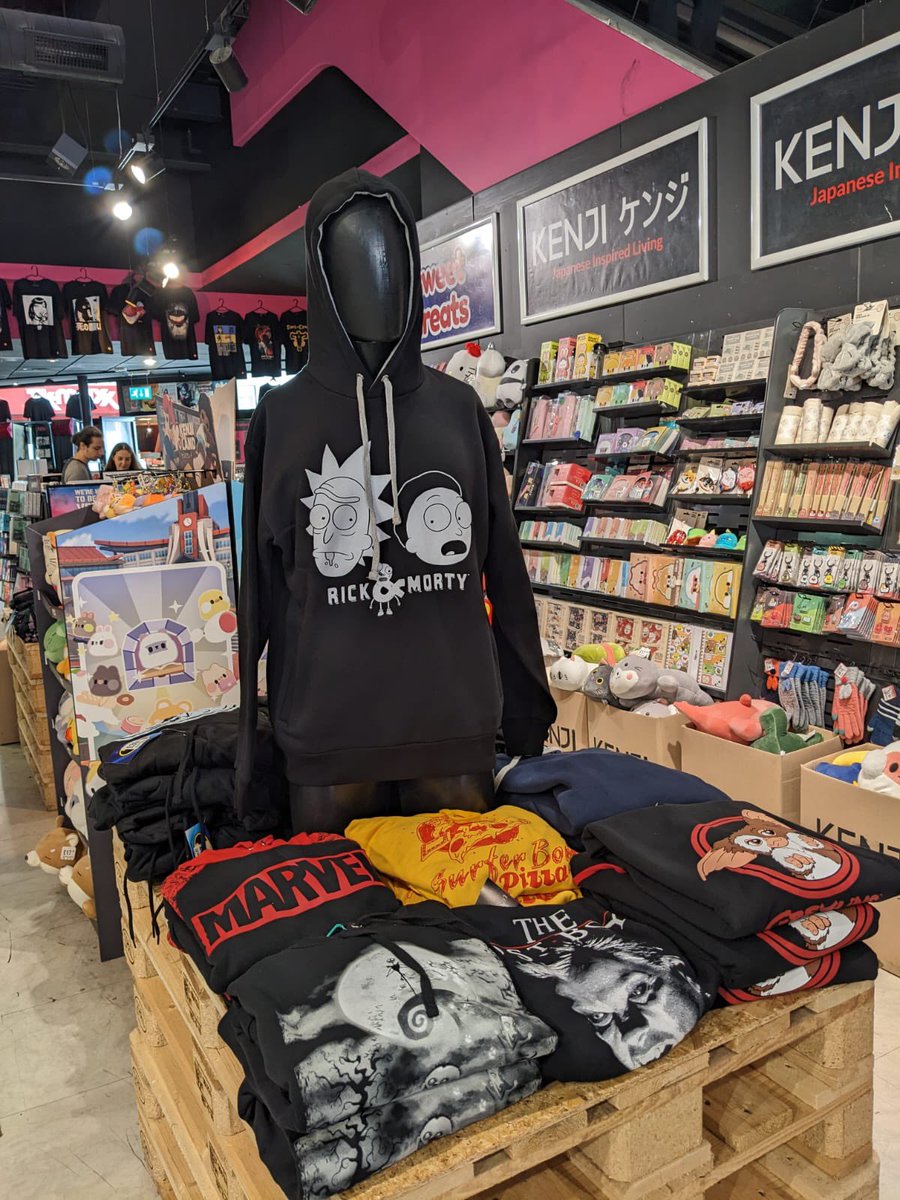 Check out our fabulous new shirt displays 🖤

#movies #horror #anime #marvel #tshirts #tshirtshop #hmv #hmvrecordshop #hmvexclusive #hmvbelfast