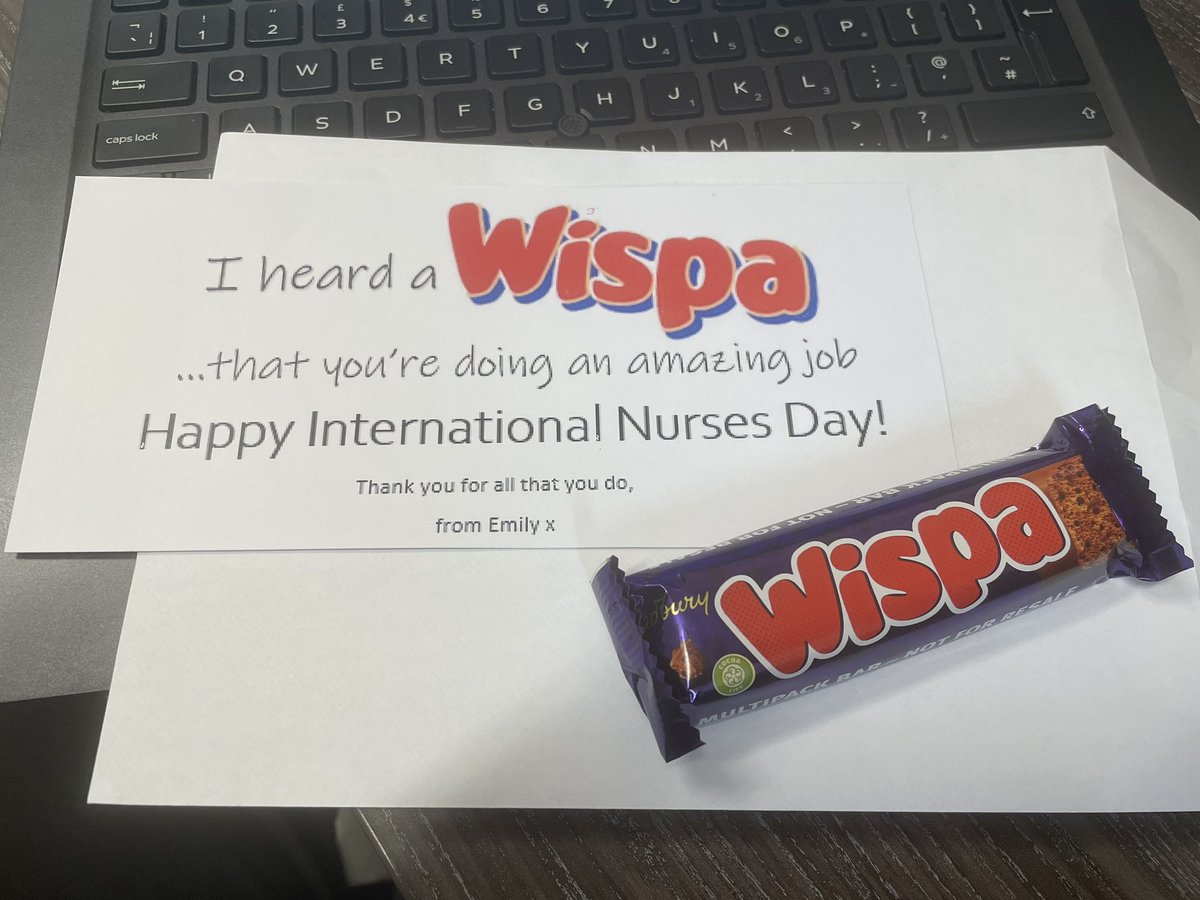 Carrie RMN (@miscaz86) on Twitter photo A massive thank you to @EmilyKerrRMN who has made little gifts for all staff on this day!!
#InternationalNursesDay2023 #wispa #penninecarepeople <a href="/PennineCareNHS/">Pennine Care NHS FT</a> A massive thank you to @EmilyKerrRMN who has made little gifts for all staff on this day!!
#InternationalNursesDay2023 #wispa #penninecarepeople <a href="/PennineCareNHS/">Pennine Care NHS FT</a>