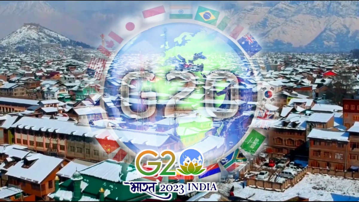 MaddySidd1's tweet photo. "G20 Summit amplifies efforts for Kashmir's holistic development."
#G20India
#G20_in_Kashmir
#KashmirWelcomeGroupof https://t.co/PmUGGOOH7c