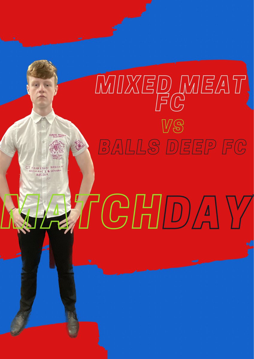 MixedMeatCDF's tweet photo. 𝐎𝐧𝐞 𝐭𝐨 𝐠𝐨...

🆚 Balls Deep Fc
🏟 Estadia Bottom Yard
⏰ 1:25pm
🎫 Pay on the day available https://t.co/n8NchpB6wD